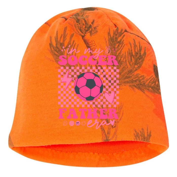 Groovy In My Soccer Father Era Matching Family Cool Gift Kati - Camo Knit Beanie