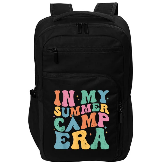 Groovy In My Summer Camp Era Retro Summer Camper Impact Tech Backpack