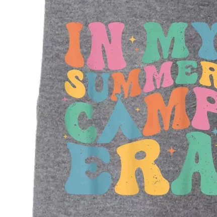 Groovy In My Summer Camp Era Retro Summer Camper Doggie 3-End Fleece Hoodie