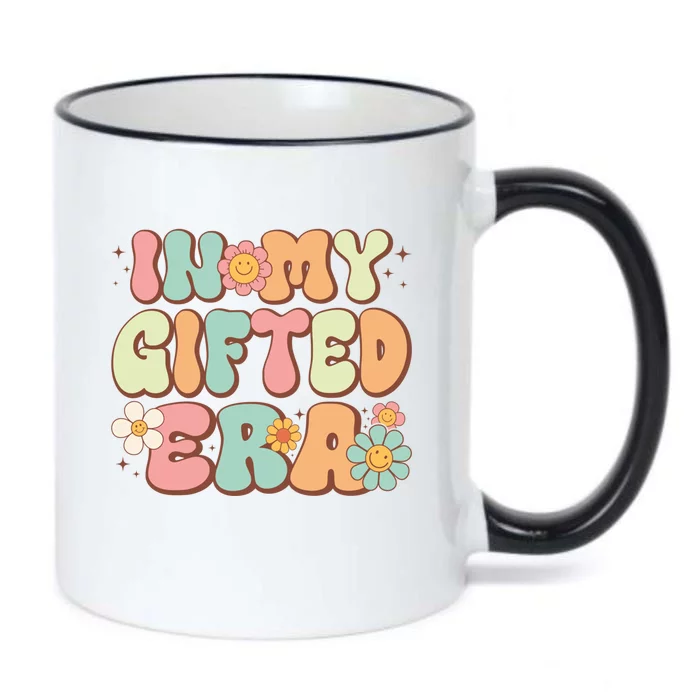 Groovy In My Gifted Era Matching Gifted Teacher Education Gift Black Color Changing Mug