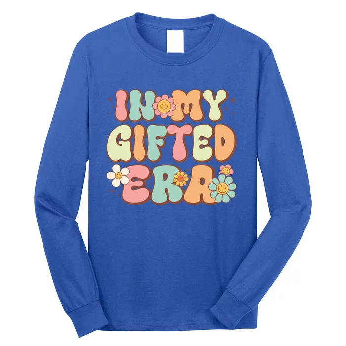 Groovy In My Gifted Era Matching Gifted Teacher Education Gift Long Sleeve Shirt