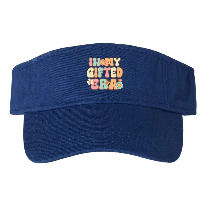 Groovy In My Gifted Era Matching Gifted Teacher Education Gift Valucap Bio-Washed Visor