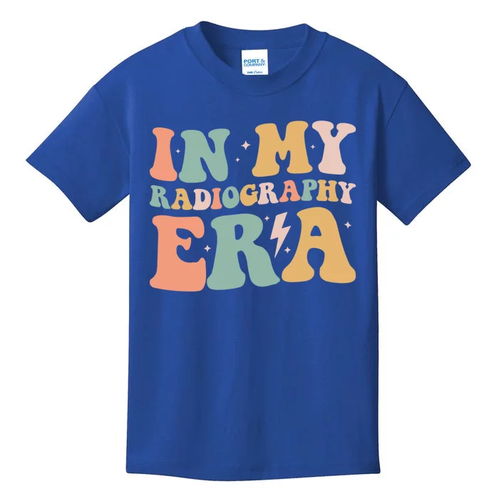 Groovy In My Radiography Era Radiography Funny Retro Funny Gift Great Gift Kids T-Shirt