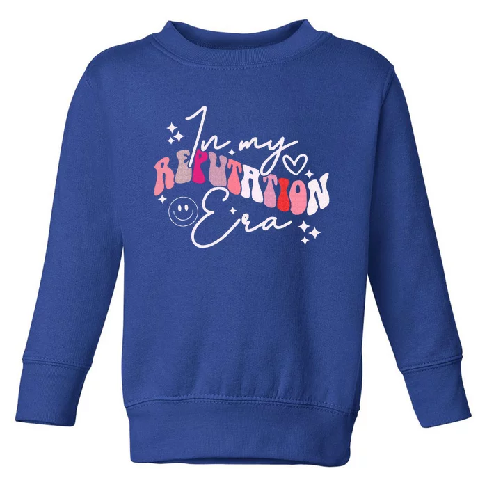 Groovy In My Reputation Era Cute Toddler Sweatshirt