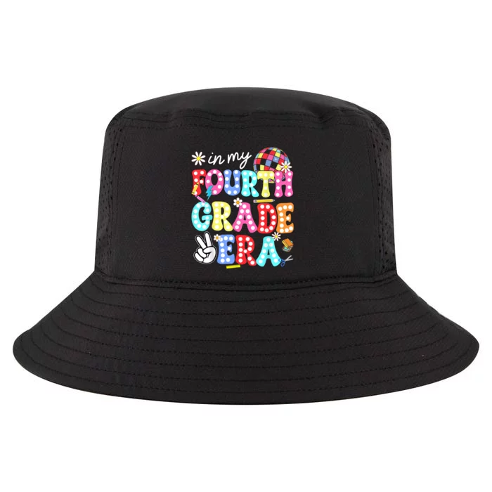 Groovy In My Fourth Grade Era First Day 4th Grade Teacher Cool Comfort Performance Bucket Hat