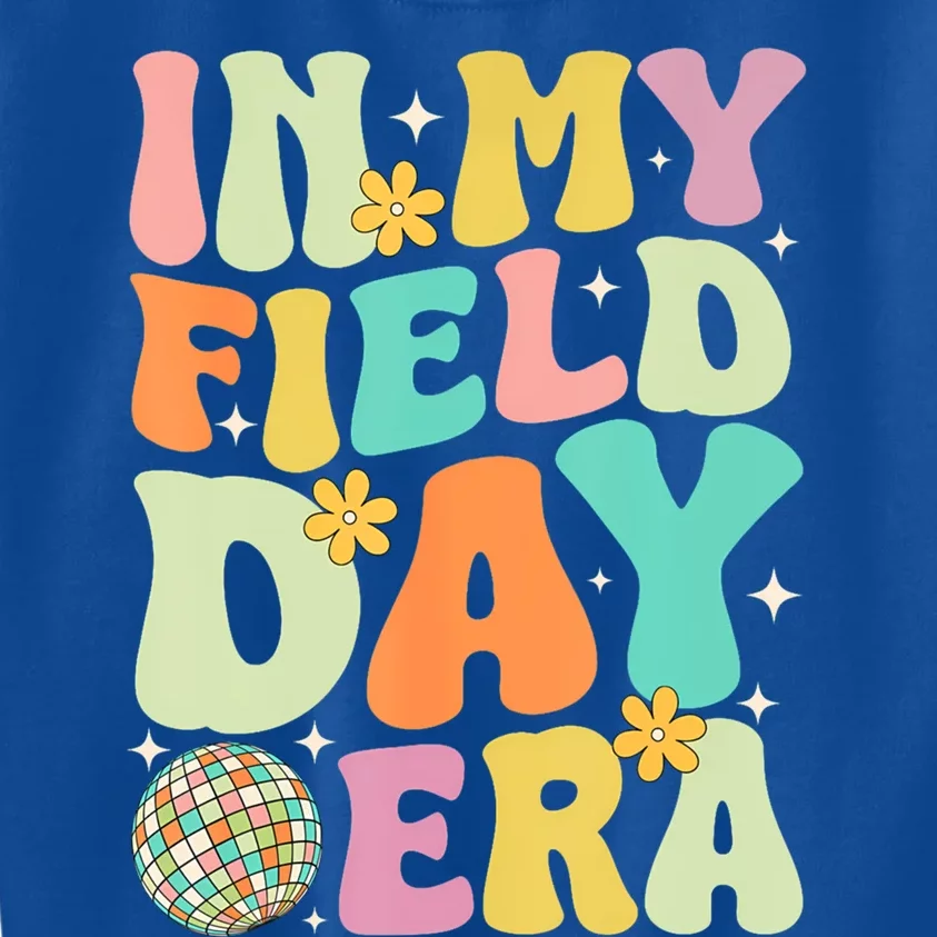 Groovy In My Field Day Era Field Day Gift For Teacher Gift Kids Sweatshirt