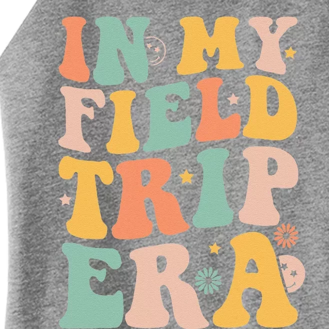 Groovy In My Field Trip Era Teachers Field Day 2024 Women’s Perfect Tri Rocker Tank