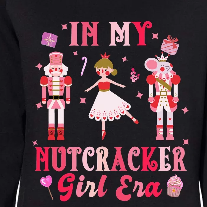 Groovy In My Nutcracker Era Funny Christmas Holiday Womens California Wash Sweatshirt