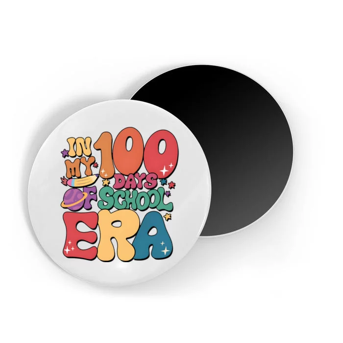 Groovy In My 100 Days Of School Era Magnet