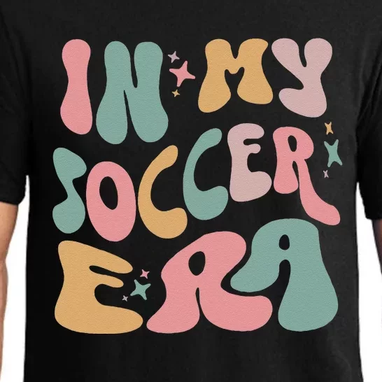 Groovy In My Soccer Era Cute Pajama Set