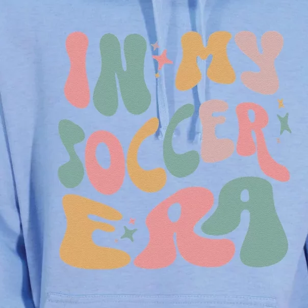 Groovy In My Soccer Era Cute Unisex Surf Hoodie