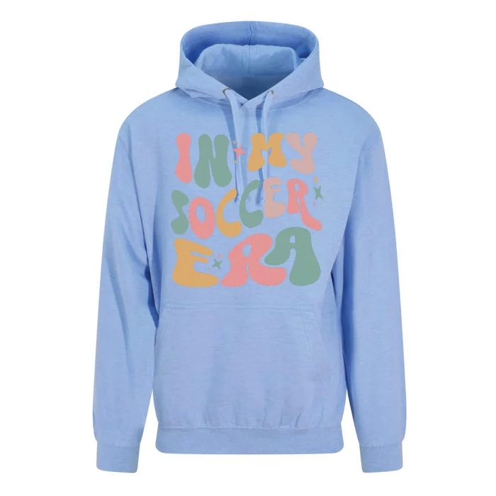 Groovy In My Soccer Era Cute Unisex Surf Hoodie