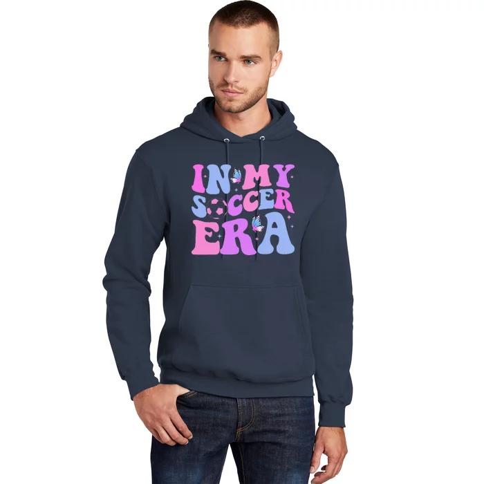 Groovy In My Soccer Era Soccer Player Cute Hoodie