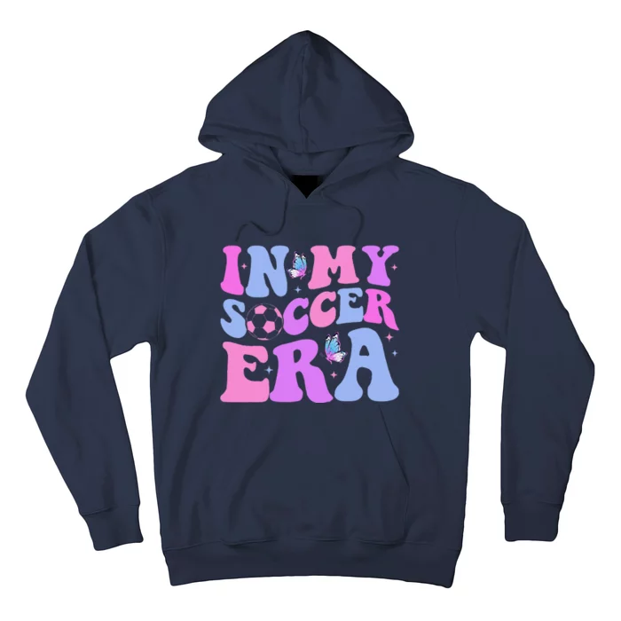 Groovy In My Soccer Era Soccer Player Cute Hoodie