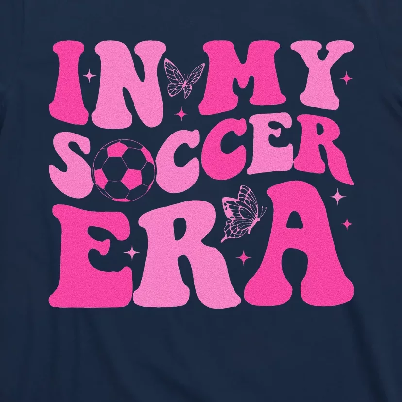 Groovy In My Soccer Era Soccer Player T-Shirt