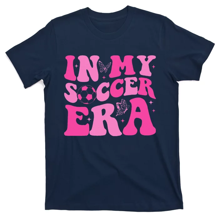 Groovy In My Soccer Era Soccer Player T-Shirt