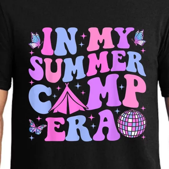 Groovy In My Summer Camp Era Camping Disco Gift Pajama Set