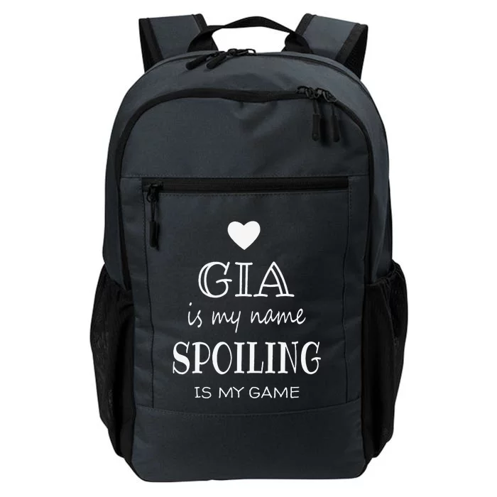 Gia Is My Name Funny Graphic Gifts For Gia Grandma Daily Commute Backpack