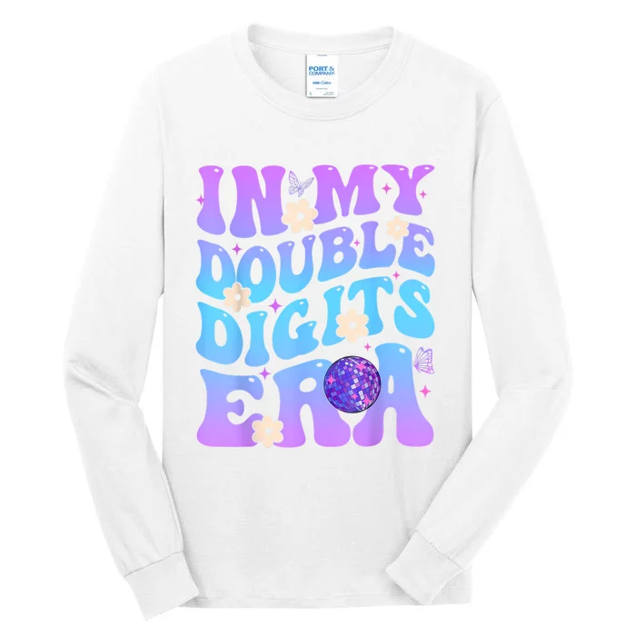 Girl In My Double Digits Era Retro Tall Long Sleeve T-Shirt