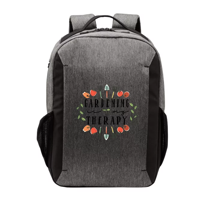 Gardening Is My Therapy Garden Lover Vector Backpack