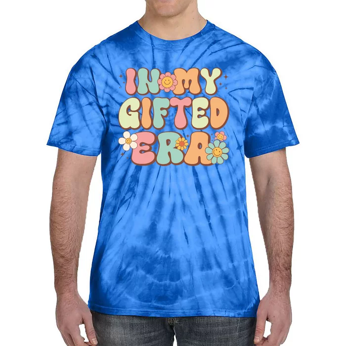 Groovy In My Gifted Era Matching Gifted Teacher Education Gift Tie-Dye T-Shirt