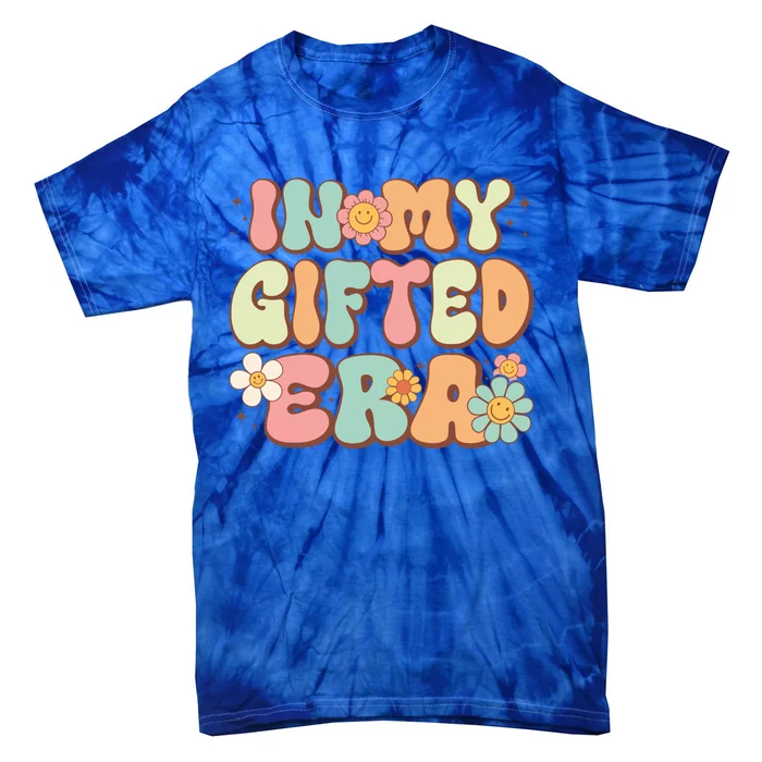 Groovy In My Gifted Era Matching Gifted Teacher Education Gift Tie-Dye T-Shirt