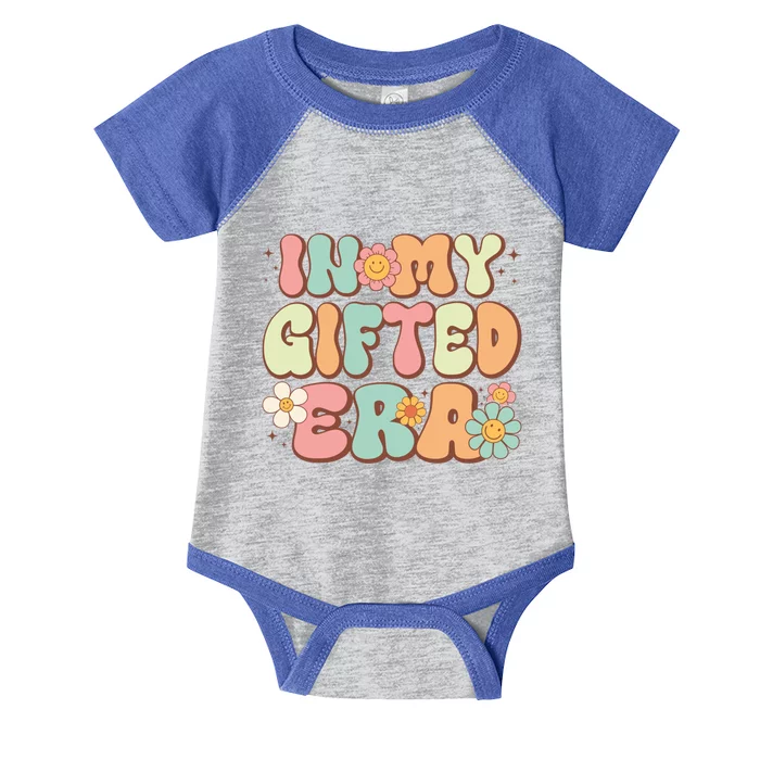 Groovy In My Gifted Era Matching Gifted Teacher Education Gift Infant Baby Jersey Bodysuit