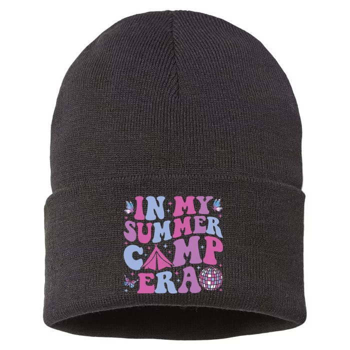 Groovy In My Summer Camp Era Camping Sustainable Knit Beanie