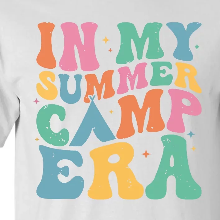 Groovy In My Summer Camp Era Retro Summer Camper Women Tall T-Shirt