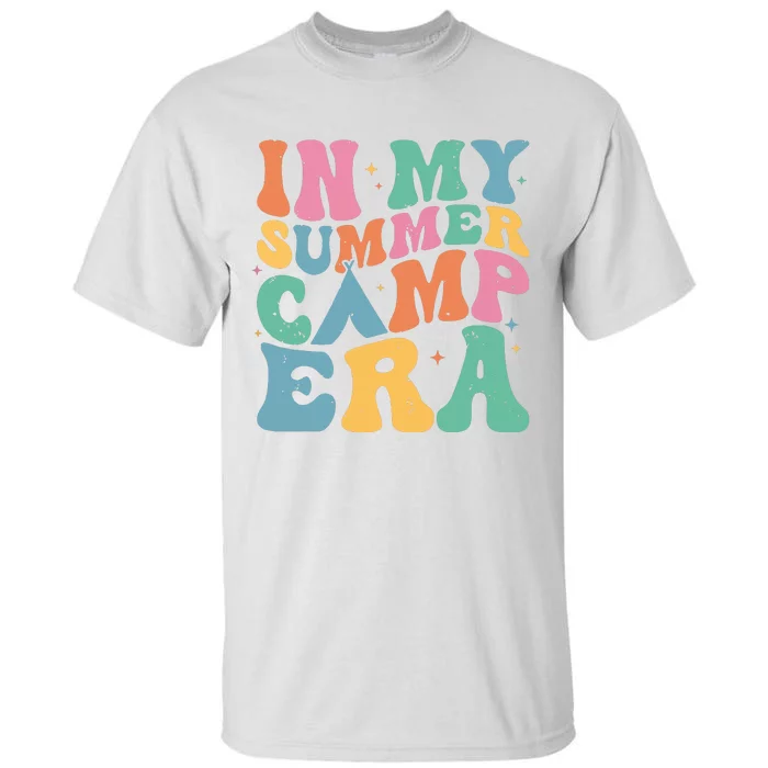 Groovy In My Summer Camp Era Retro Summer Camper Women Tall T-Shirt