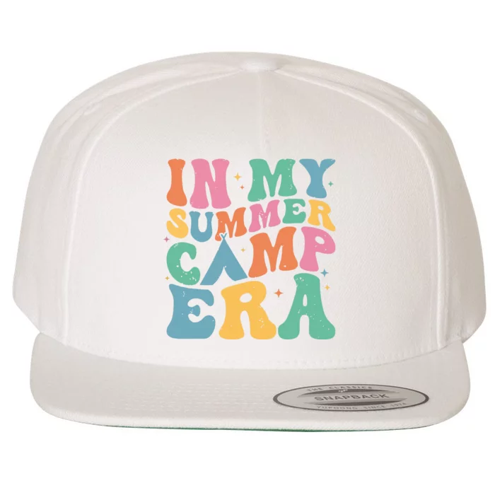 Groovy In My Summer Camp Era Retro Summer Camper Women Wool Snapback Cap