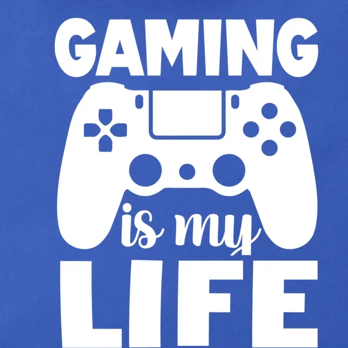 Gaming Is My Life Gamer PlayerS Motto Gift Zip Tote Bag