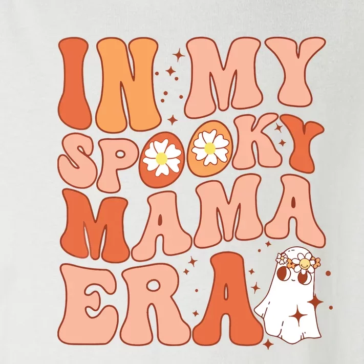 Groovy In My Spooky Mama Era Ghost Hippie Halloween Toddler Long Sleeve Shirt