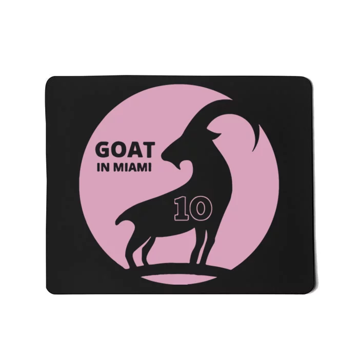 Goat In Miami Mousepad