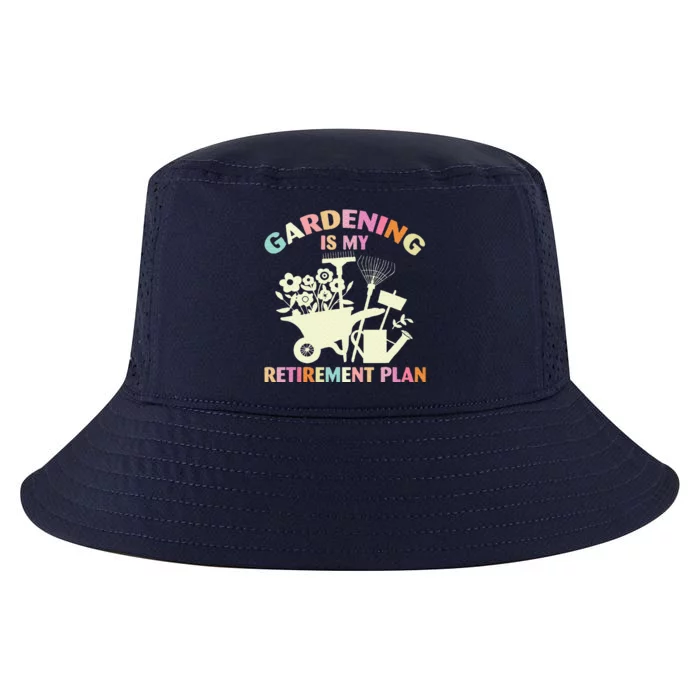 Gardening Is My Retirement Plan Cool Comfort Performance Bucket Hat