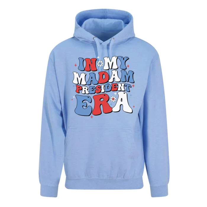 Groovy In My Madam President Era 2024 Gift Unisex Surf Hoodie