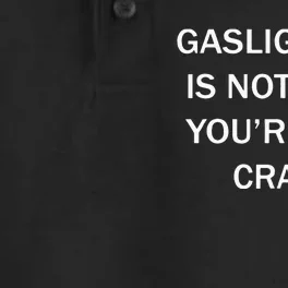 Gaslighting Is Not Real Plain For Womens Dry Zone Grid Performance Polo