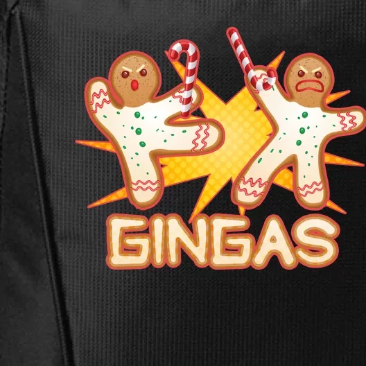 Gingas Gingerbread Ninja Men City Backpack