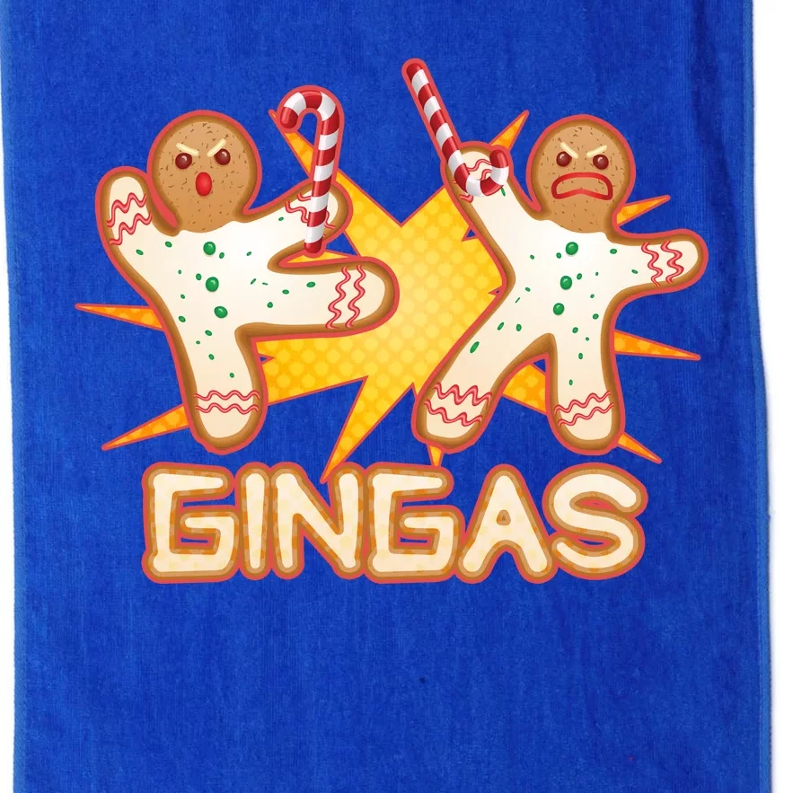 Gingas Gingerbread Ninja Men Platinum Collection Golf Towel