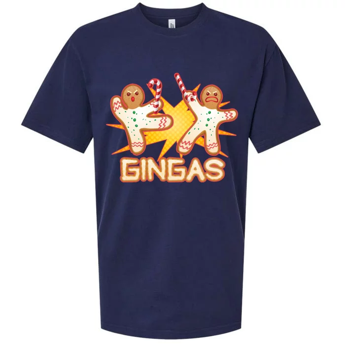 Gingas Gingerbread Ninja Men Sueded Cloud Jersey T-Shirt