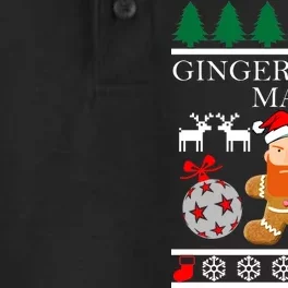 Ginger Beard Man Ugly Christmas Sweater Dry Zone Grid Performance Polo