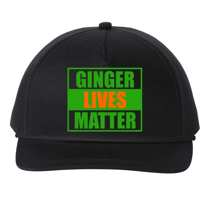 Ginger Lives Matter - St Patricks Day Snapback Five-Panel Rope Hat