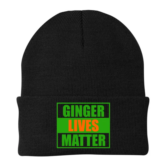 Ginger Lives Matter - St Patricks Day Knit Cap Winter Beanie