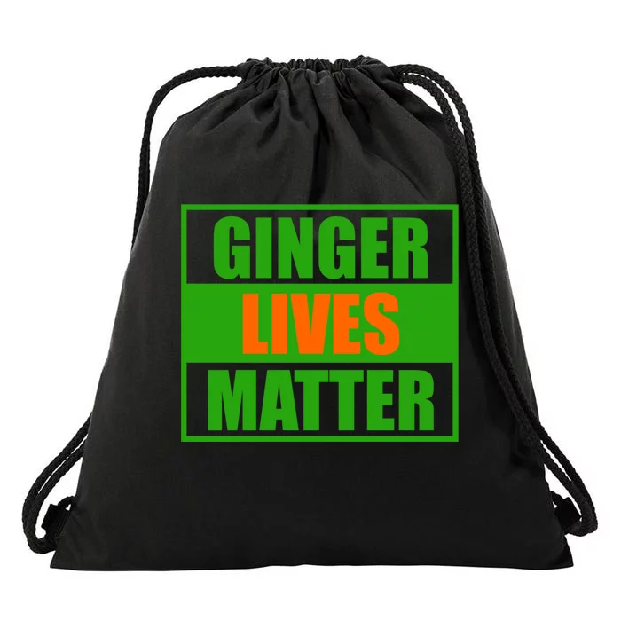 Ginger Lives Matter - St Patricks Day Drawstring Bag