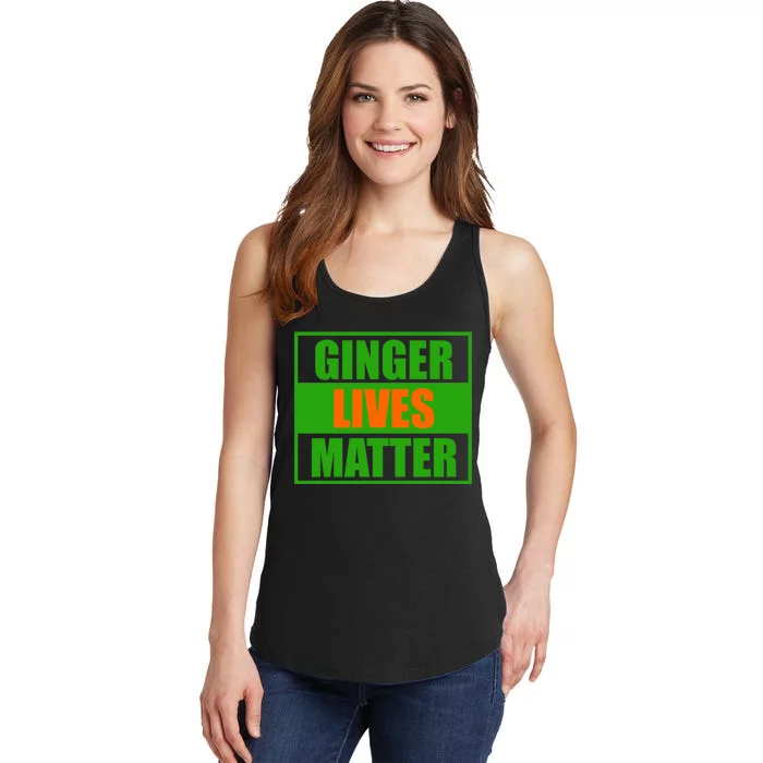 Ginger Lives Matter - St Patricks Day Ladies Essential Tank