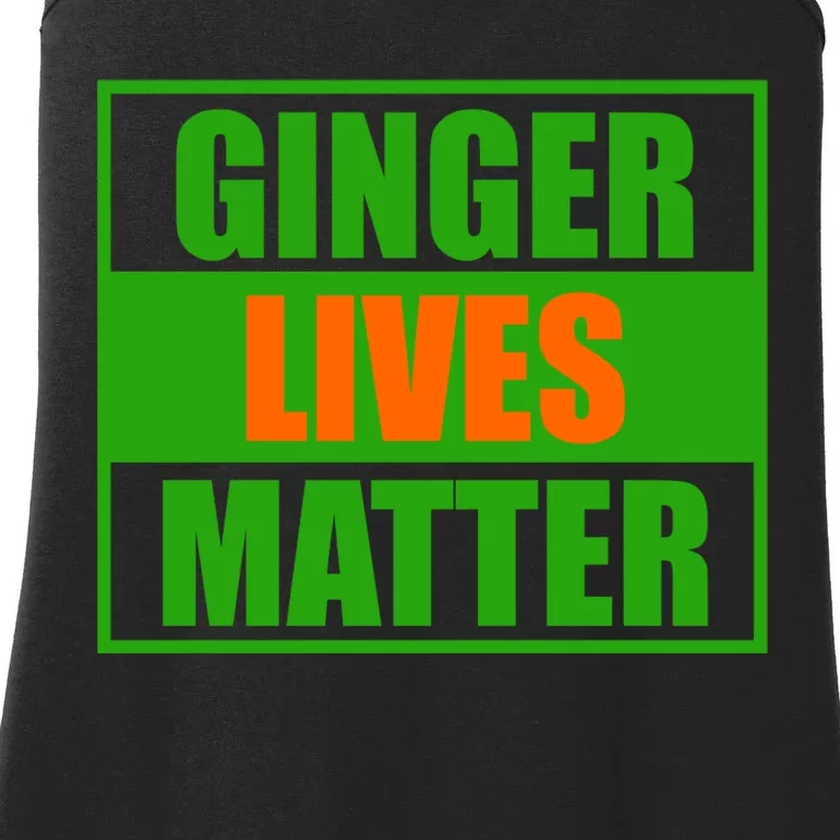 Ginger Lives Matter - St Patricks Day Ladies Essential Tank