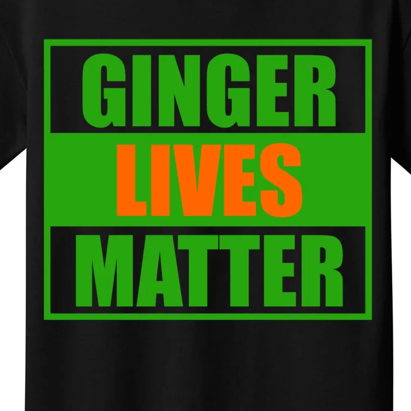 Ginger Lives Matter - St Patricks Day Kids T-Shirt