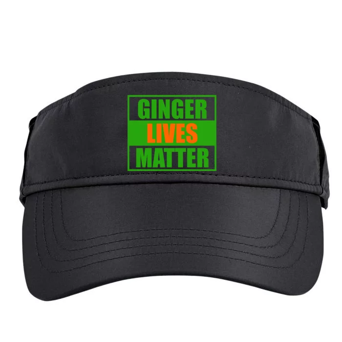 Ginger Lives Matter Adult Drive Performance Visor