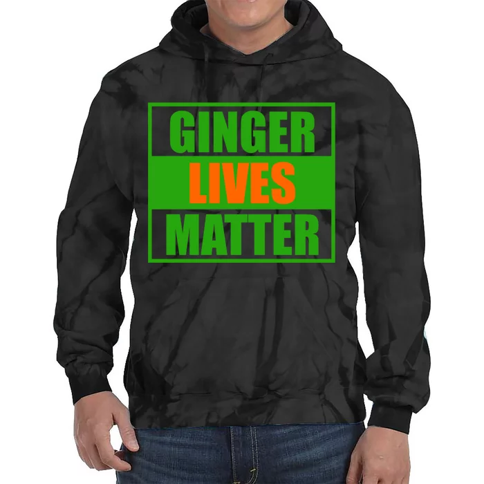 Ginger Lives Matter Tie Dye Hoodie