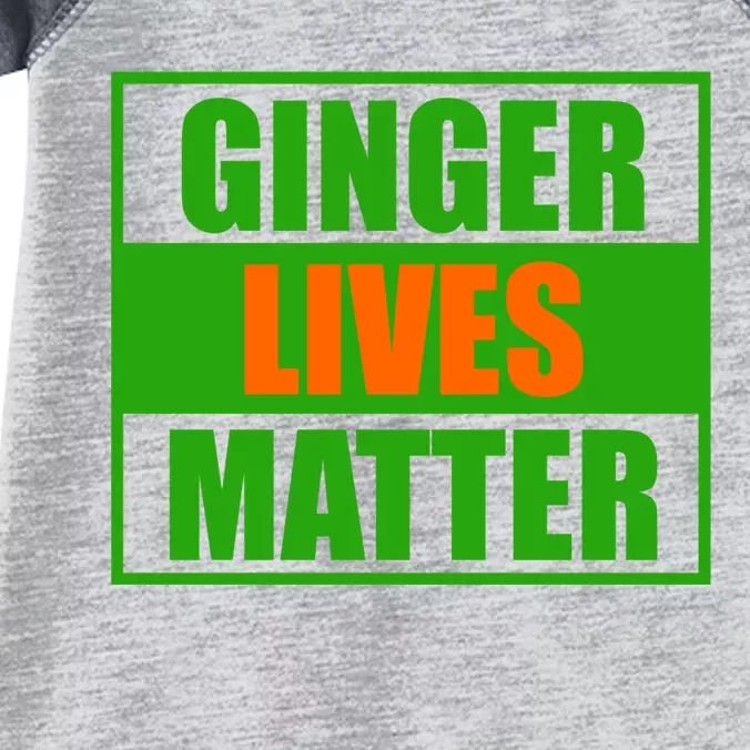 Ginger Lives Matter Infant Baby Jersey Bodysuit